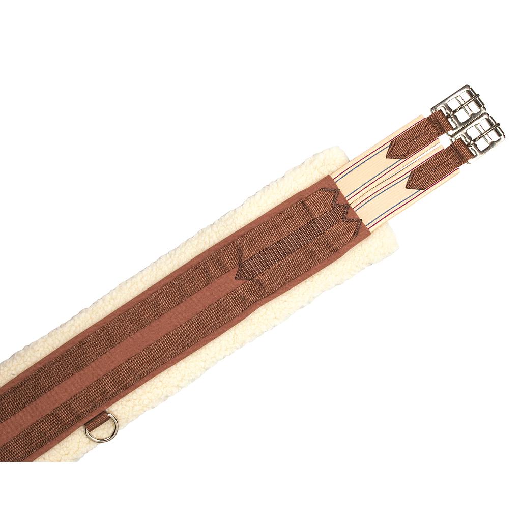 Cincha Henri De Rivel De Tela Con Fleece - 46" - Café 