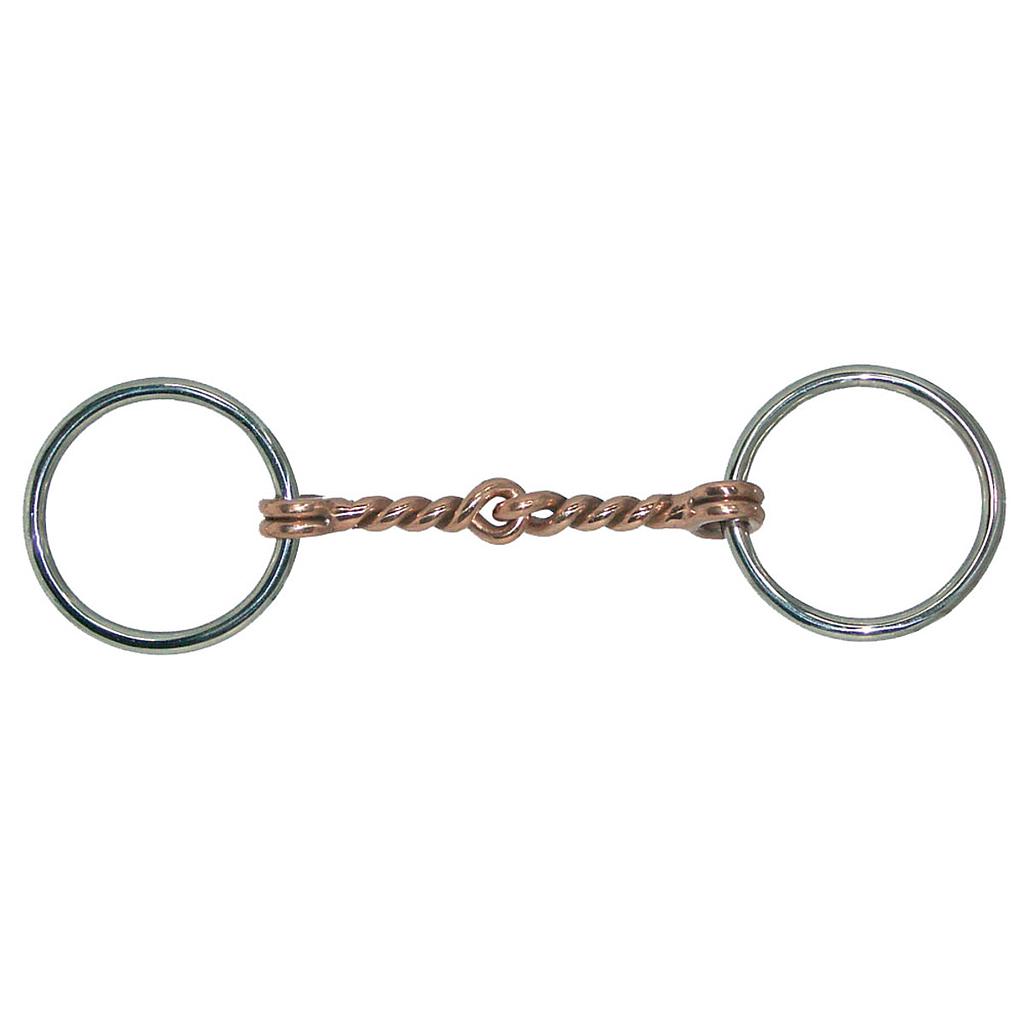 Filete Retorcido Para Pony de Cobre Talla 3.5" 