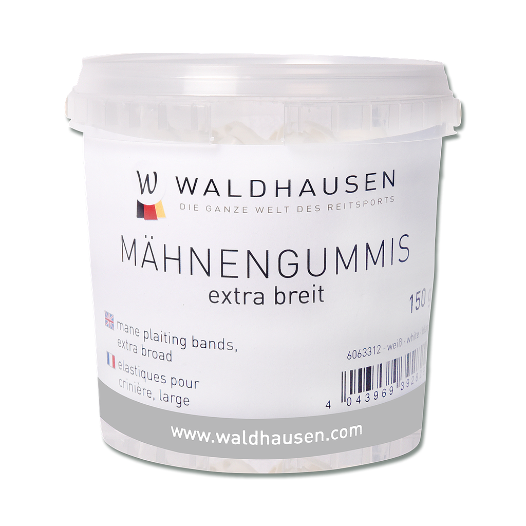 Hules Para Trenzar Extra Gruesos - Negro - Negro 