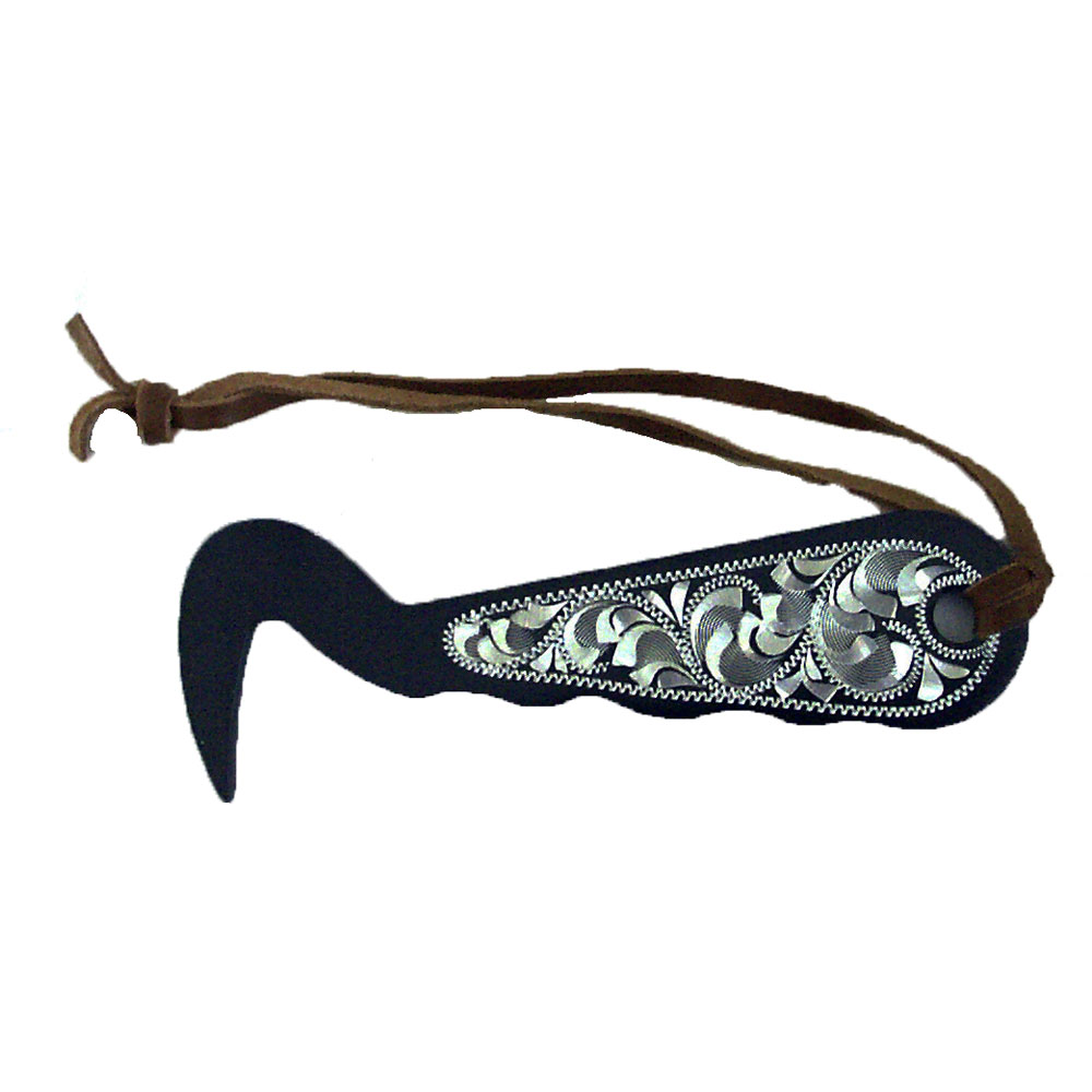 Limpia Cascos Gravado Color Negro 