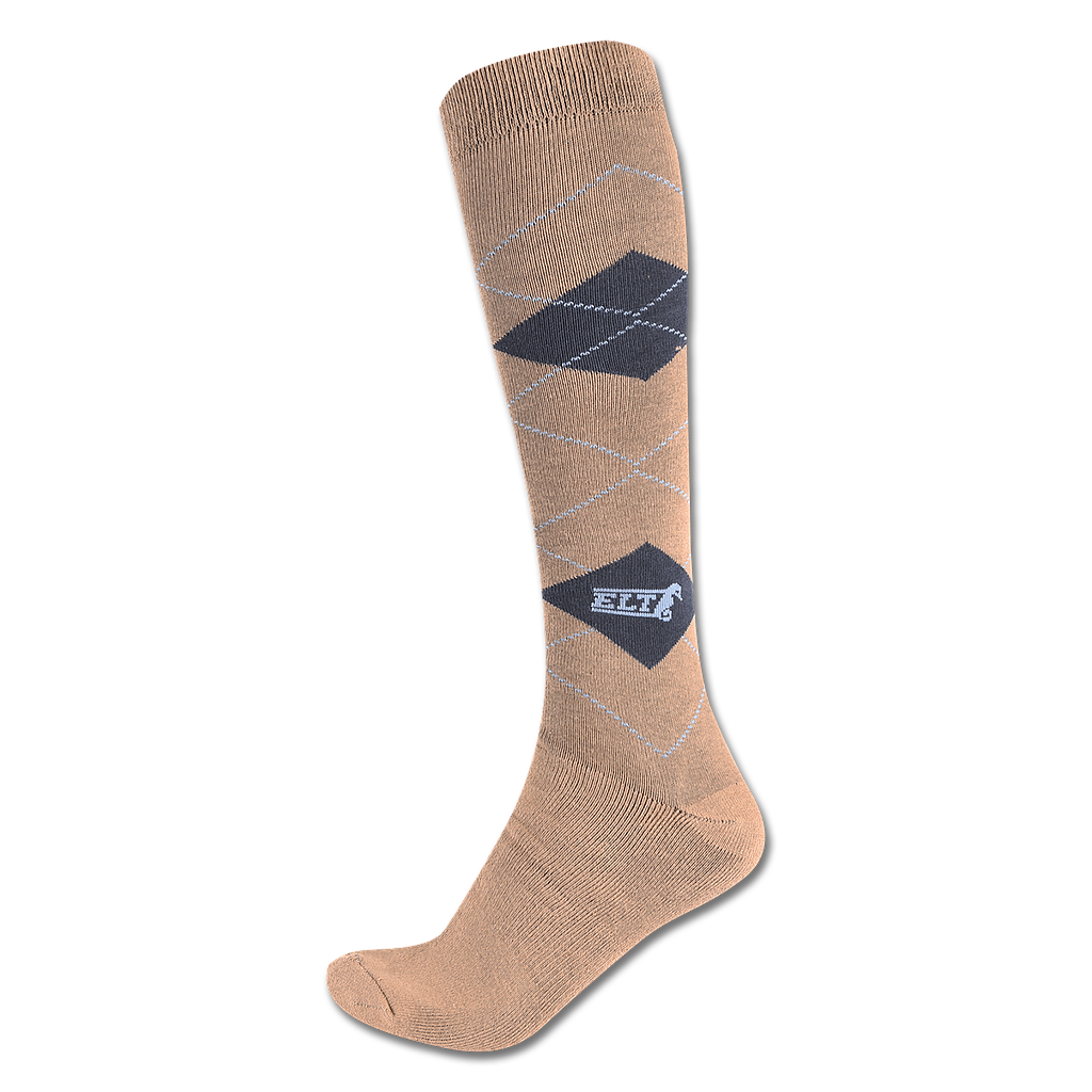 Medias ELT - M - Beige/Gris 