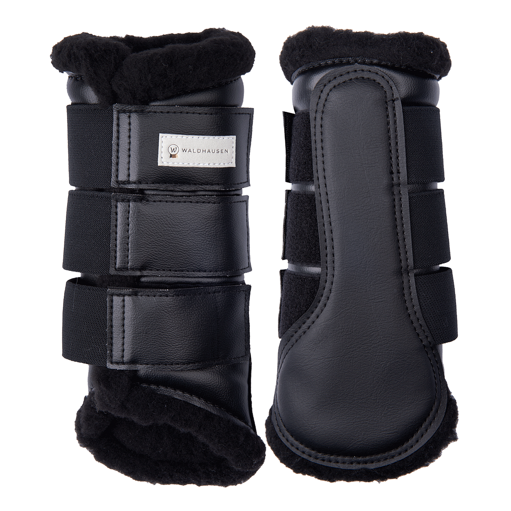 Protectores Para Adiestramiento Talla M Color Negro 