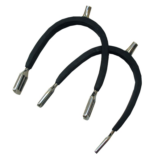[240909] Asicate Punta Recta Con Forro De Hule De 15 mm 