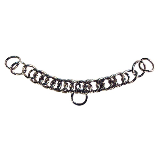[00928] Barbada Curba 24 Eslabones Inoxidable 