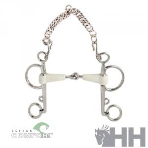 [05763101] Bocado Sefton Comfort Pelham Articulado - 13.5 cm 