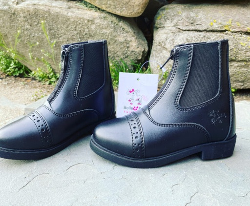 [853307066572] Botines Belle and Bow Para Niño - 12 - Negro 