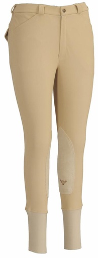[100669-33/17/34] Breeches para Hombre TuffRider Ribb Patrol - 34 - Café Oscuro 