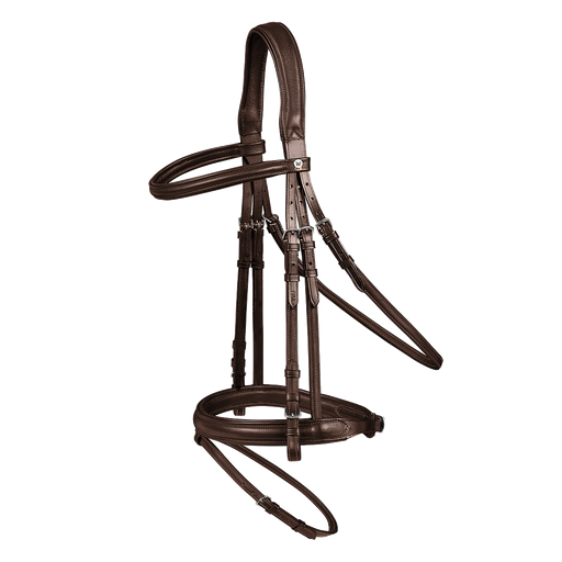 [9571530-VB] Cabezada Inglesa Combinada X-line Color Café Talla Cob 