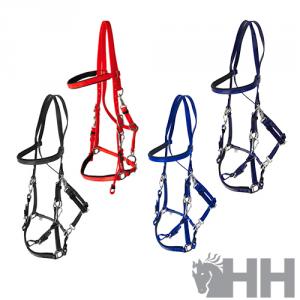 [04946022400] Cabezada Raid Lexhis Biothane - Cob - Rojo 