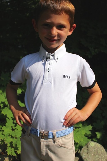 [852007066882] Camisa Polo para Niño - 4 - Blanco 