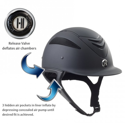 [470562BKMATSML] Casco One K Defender Air - S - Negro Matte 