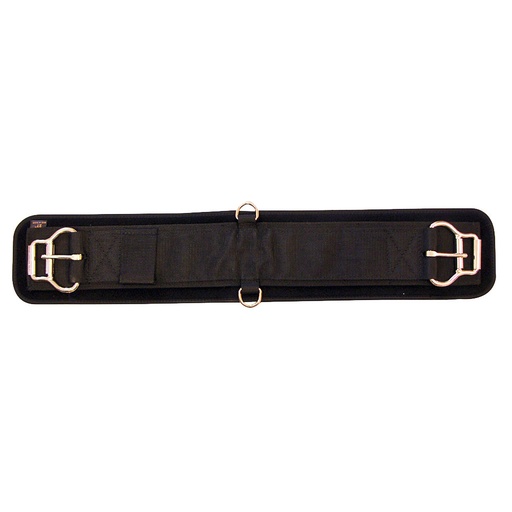 [04101] Cincha Tejana De Neoprene - 27" - Negro 