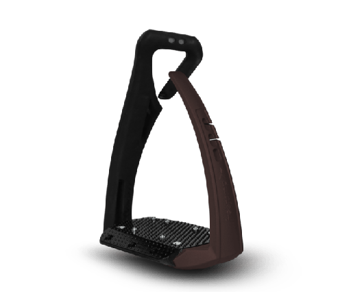 [F01554] Estribos Soft Up Pro + - Negro/Chocolate - Negro/Chocolate 