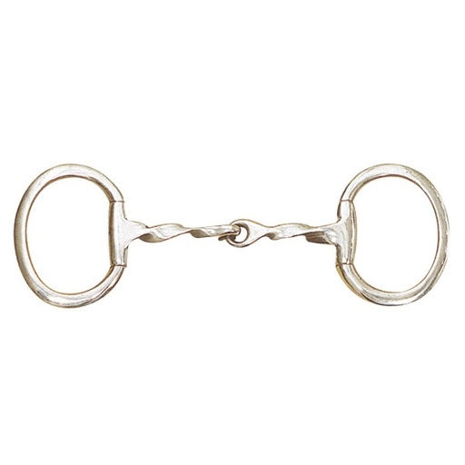 [405510SS   5] Filete de Argollas en D Puente Torcido Articulado De Acero Inoxidable 5" 