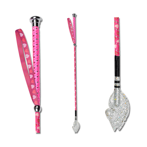 [1412738-065] Fuete Azalea Cabeza De Caballo Color Rosado 65cm 