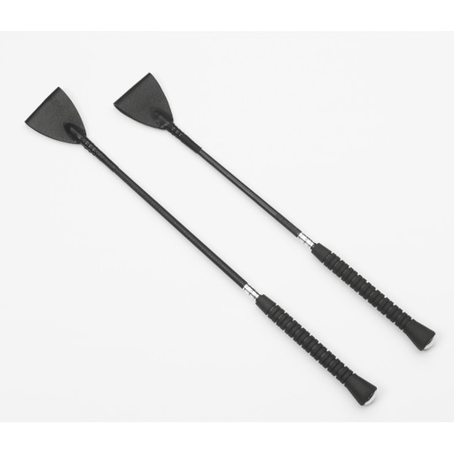 [467254BLK  16] Fuete Country de Cuero de Agarre Suave - 16" 
