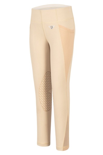[100974-533_859_S] Leggings TuffRider EquiCool Minerva - S - Safari - Niña