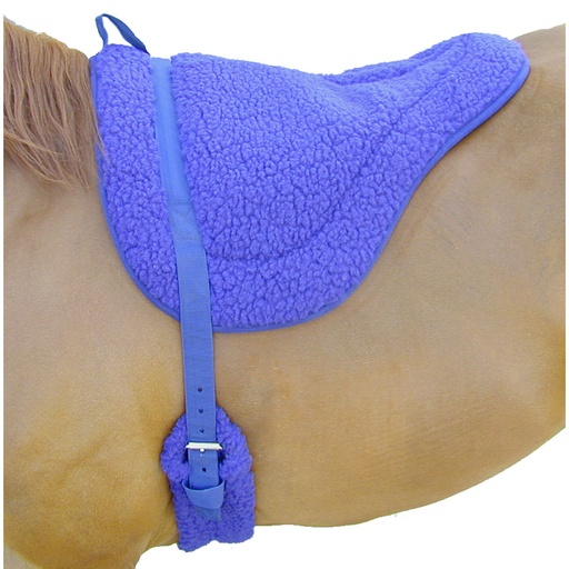 [158105N] Mantillon Para Montar A Pelo - Azul Royal - Azul Royal 