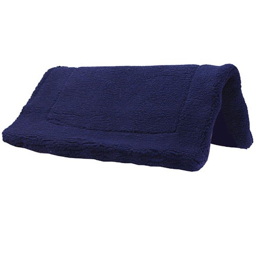 [158898B] Mantillon Texano De Fleece - 30x30 - Azul Royal 