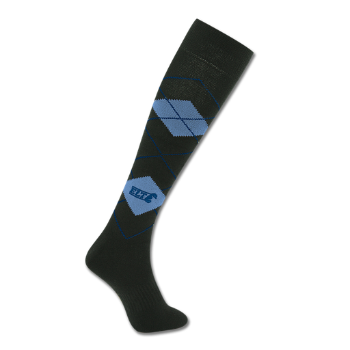 [314901-S] Medias ELT - S - Negro/Azul 