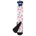 [470932C2035L710] Medias Para Niños FootZees Ovation - 7-10 - Rainbow Puppy prints - Rainbow Puppy prints