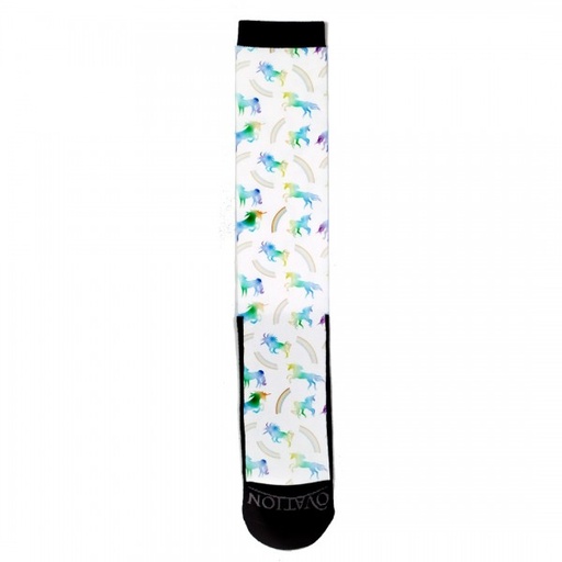 [470932C2036L710] Medias Para Niños FootZees Ovation - 7-10 - Rainbow Unicors - Rainbow Unicors