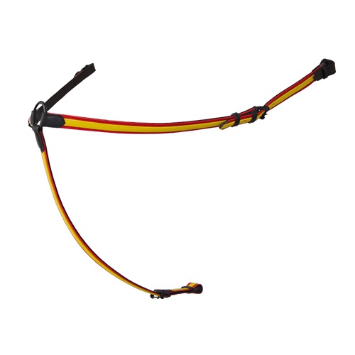 [04952006411] Pechera Vaquera HH Cruzado Bandera De España Color Negro Talla Full 