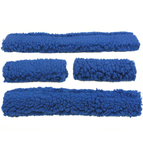 [158048] Protector Tubular De Fleece Para Gamarron - Azul - Azul 