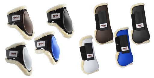 [0565000] Protectores HH Deluxe Con Borreguillo Colores Varios Talla Full 