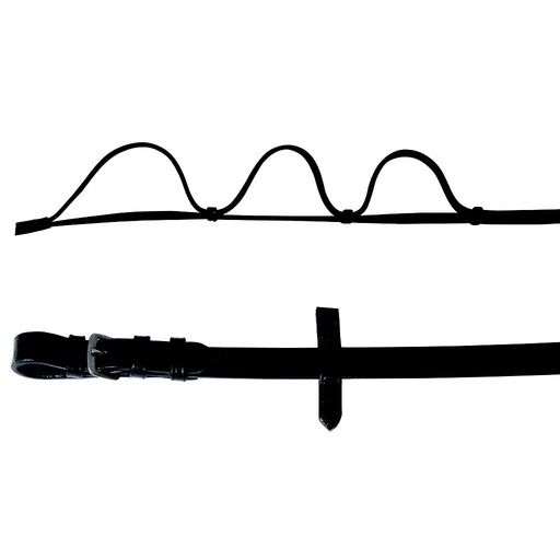 [9569001] Riendas Con Loops Color Negro Talla Full 