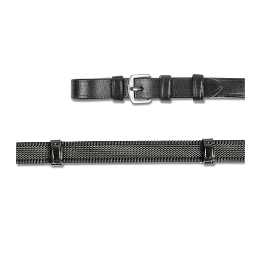 [9563801-WB] Riendas Wembley Anti-Deslizantes 19 Mm Color Negro 
