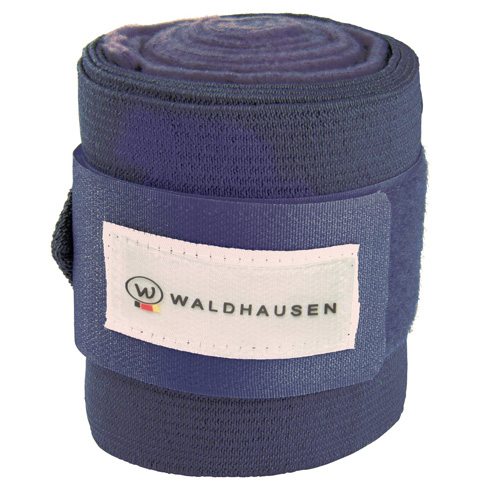 [127101] Vendas Elasticas Con Fleece Set de 4 - Negro - Negro