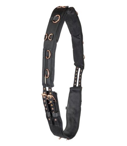 [1907201-WB] Cincho Para Tornear Color Negro Con Argollas Talla Full